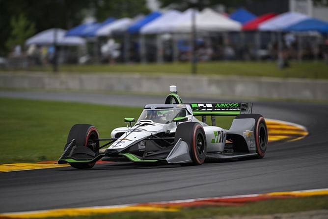 WATCH: IndyCar marshals and commentators baffled as Conor Daly's car 'develops a tail' after crash
