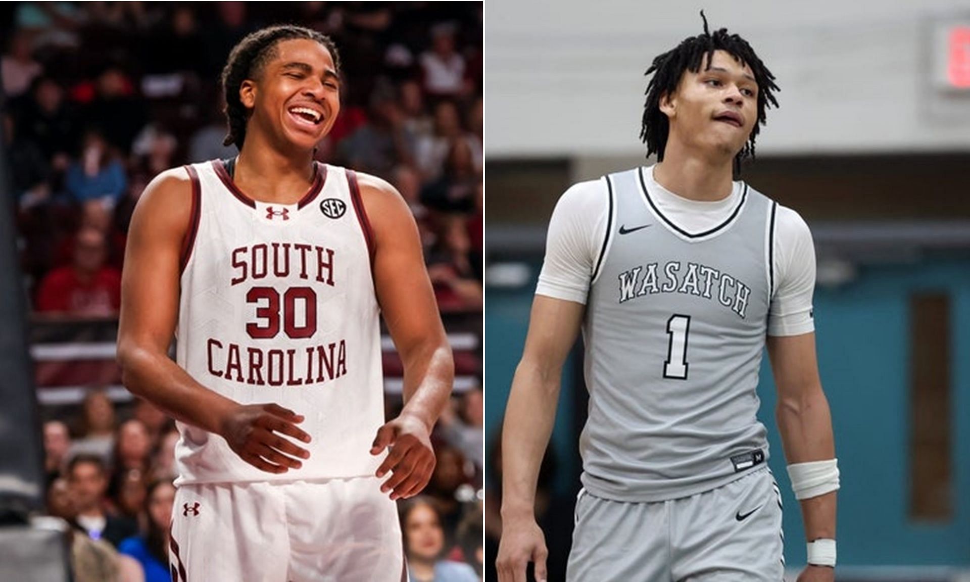 Isiah Harwell and Collin Murray-Boyles. (Picture credit: Imagn)
