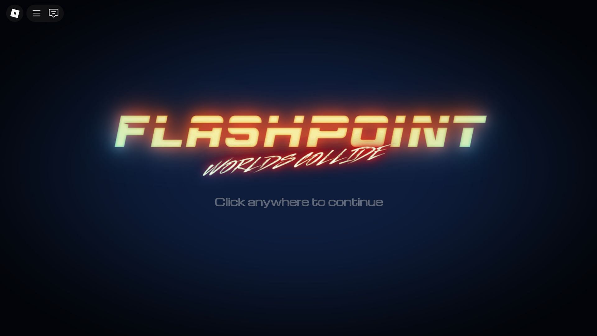 Roblox Flashpoint Worlds Collide