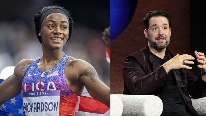 Sha'Carri Richardson weighs in on Serena Williams' husband Alexis Ohanian appearing on Shark Tank as a guest shark