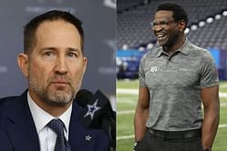Months after criticizing Brian Schottenheimer's hire, Michael Irvin swallows his words upon visiting Cowboys OTAs