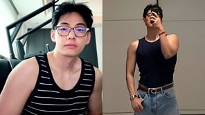 "Welcome to BTS' chapter 3 premiere"- Fans react as Taehyung's Weverse live sparks buzz over sleeveless look and upcoming Insta post