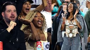 Serena Williams' husband Alexis Ohanian reacts to Sha'Carri Richardson's behind-the-scenes shoot for Athlos reveal