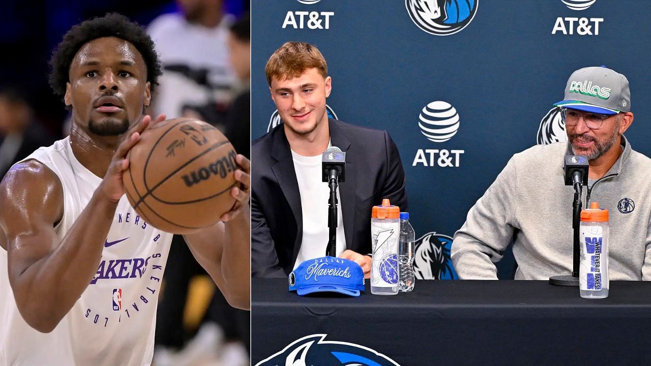 Jason Kidd seemingly plans to pit Cooper Flagg against Bronny James (Image Source: IMAGN)