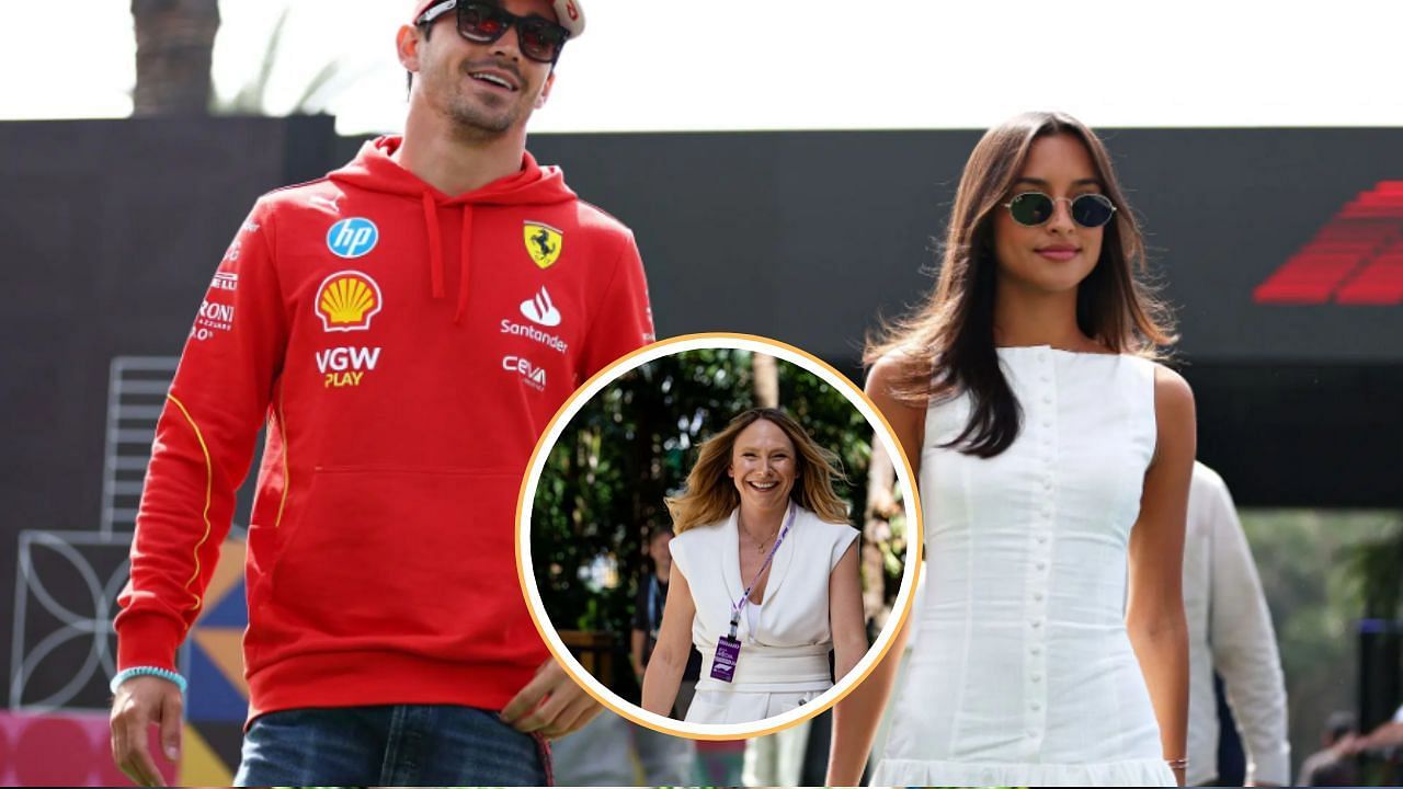 Charles Leclerc, Alexandra Saint Mleux, and Ruth Buscombe 