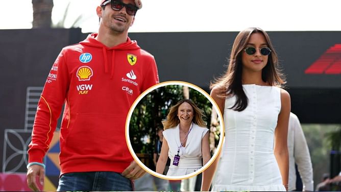 Ruth Buscombe drops 3-word reaction on Charles Leclerc's girlfriend Alexandra Saint-Mleux's Instagram post