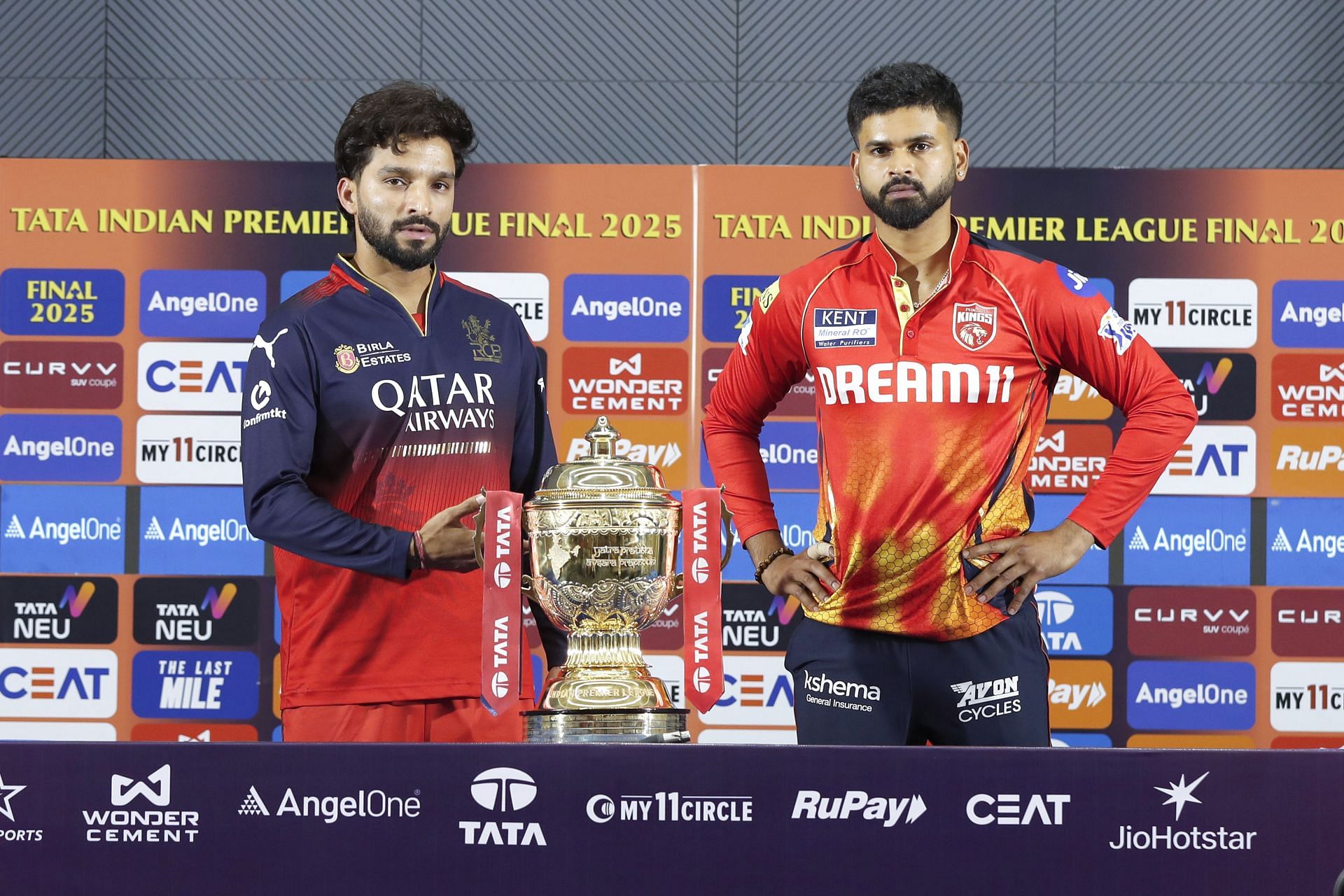 2025 IPL: Final - Royal Challengers Bengaluru v Punjab Kings - Captain