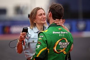 Julia Piquet celebrates husband Daniel Suarez’s NASCAR breakthrough in Mexico with one-word Spanish message
