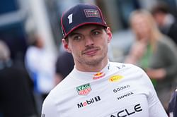 Sky Sports F1 reporter Ted Kravitz reacts to the heated exchange with Max Verstappen that went viral