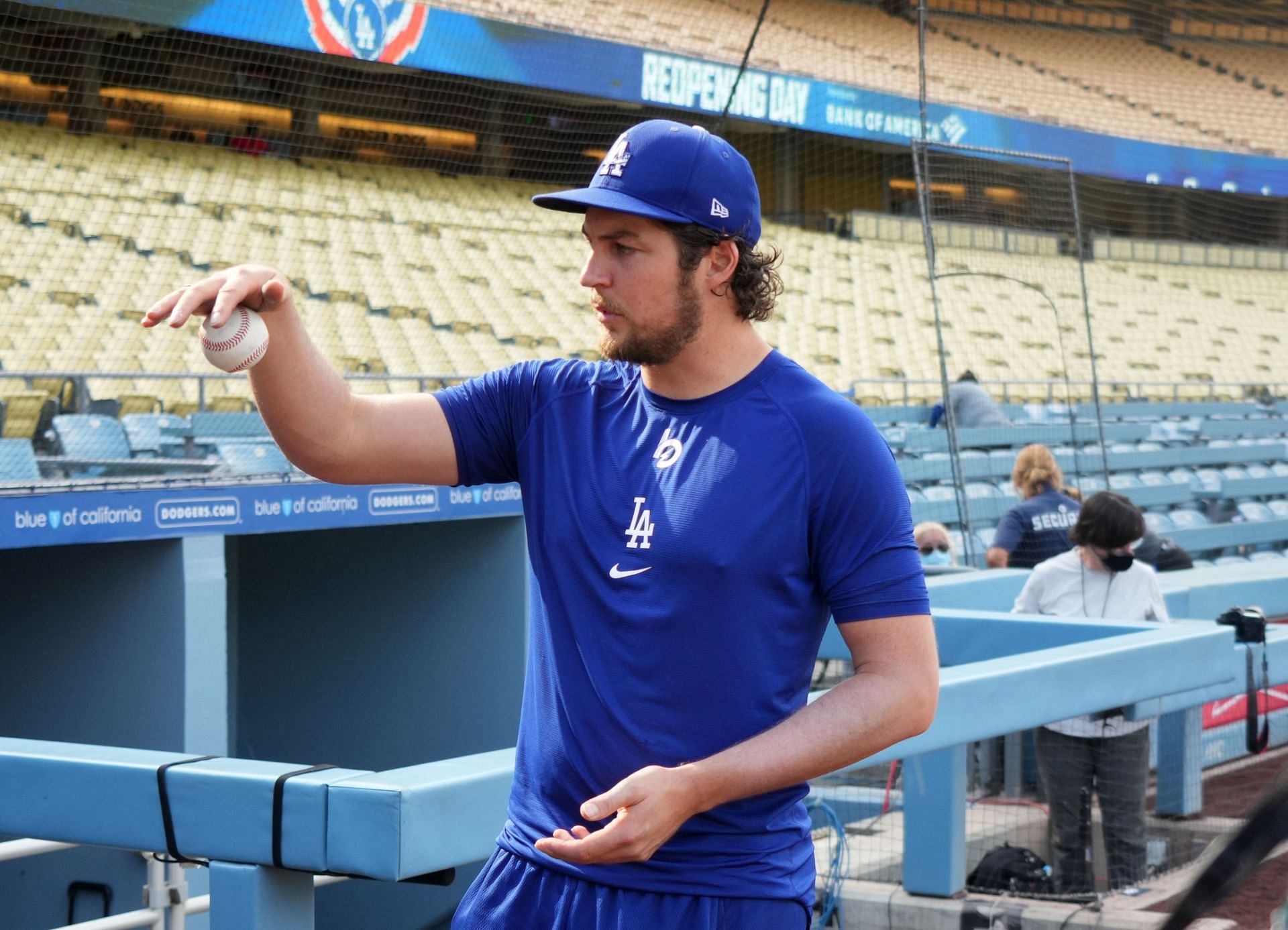 Los Angeles Dodgers defeat the Philadelphia Phillies 5-3 during reopening day at Dodger Stadium in Los Angeles. - Source: Getty