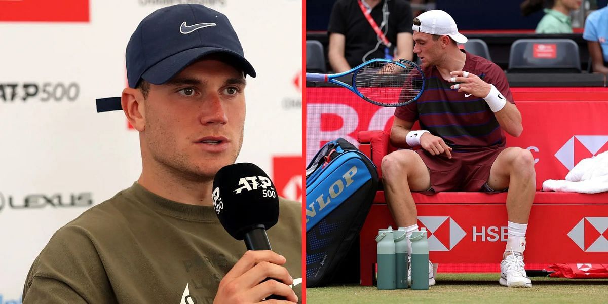 Jack Draper reflected on his controversial outburst during his semifinal exit from the 2025 HSBC Championships at London
