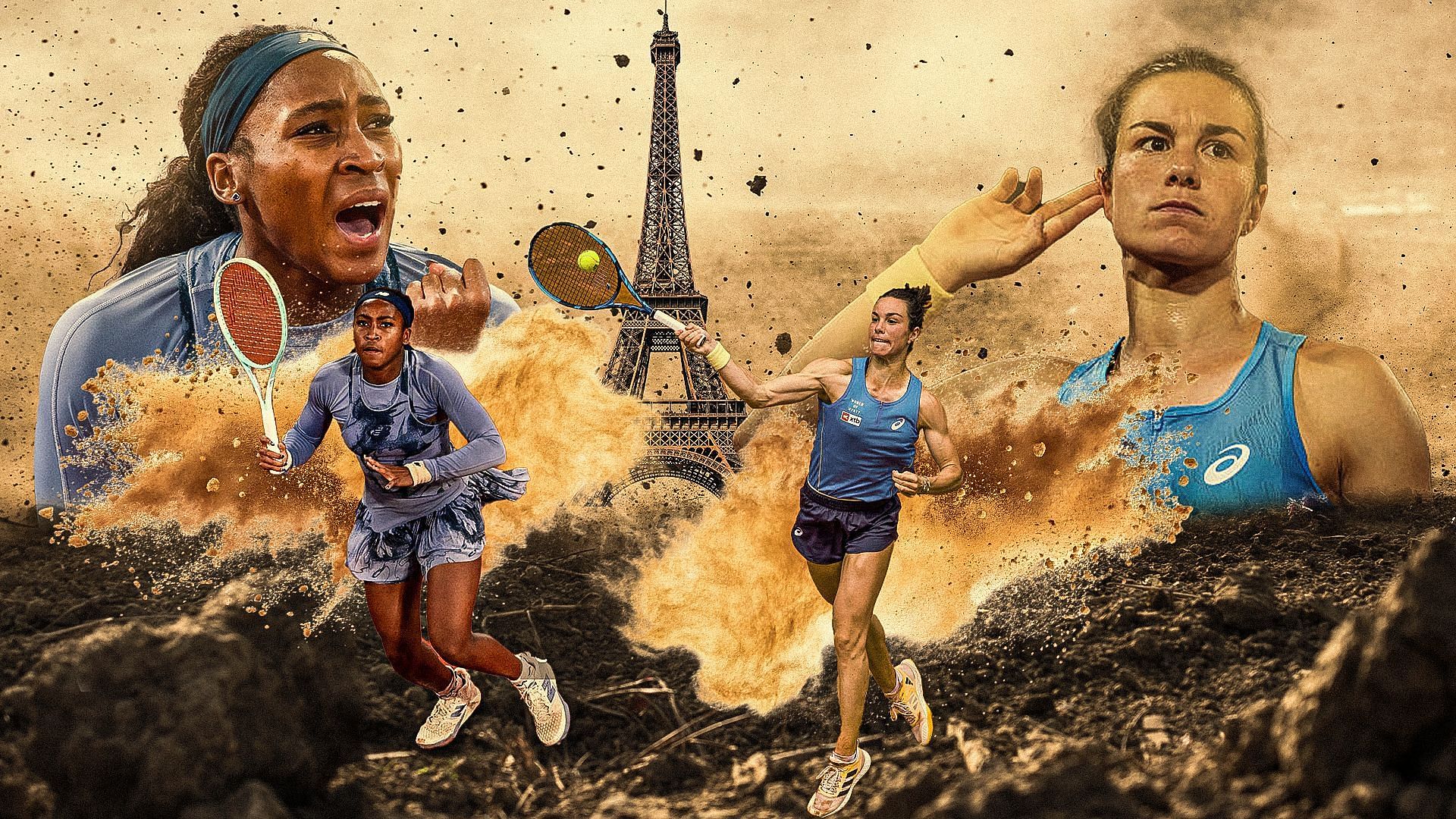 Coco Gauff vs Lois Boisson is one of the semifinal matches at the French Open 2025. (Photos: Getty)