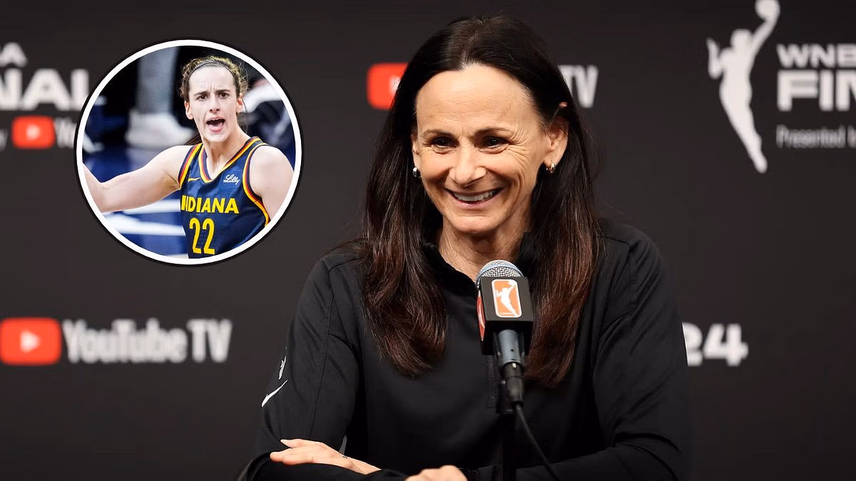 "Compare this to Sun coach who called Sophie Cunningham stupid" - Fans react as Liberty coach credits Caitlin Clark for WNBA ratings surge