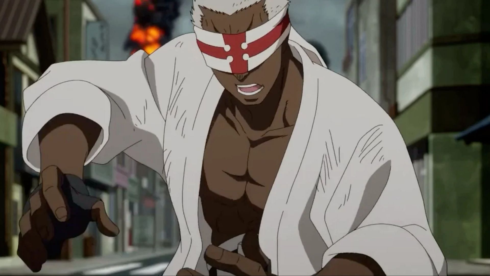 Charon is one of the anime characters like Akaza from Demon Slayer (Image via David Production)