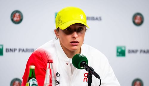 Iga Swiatek after loss at the 2025 French Open - Image Source: Getty