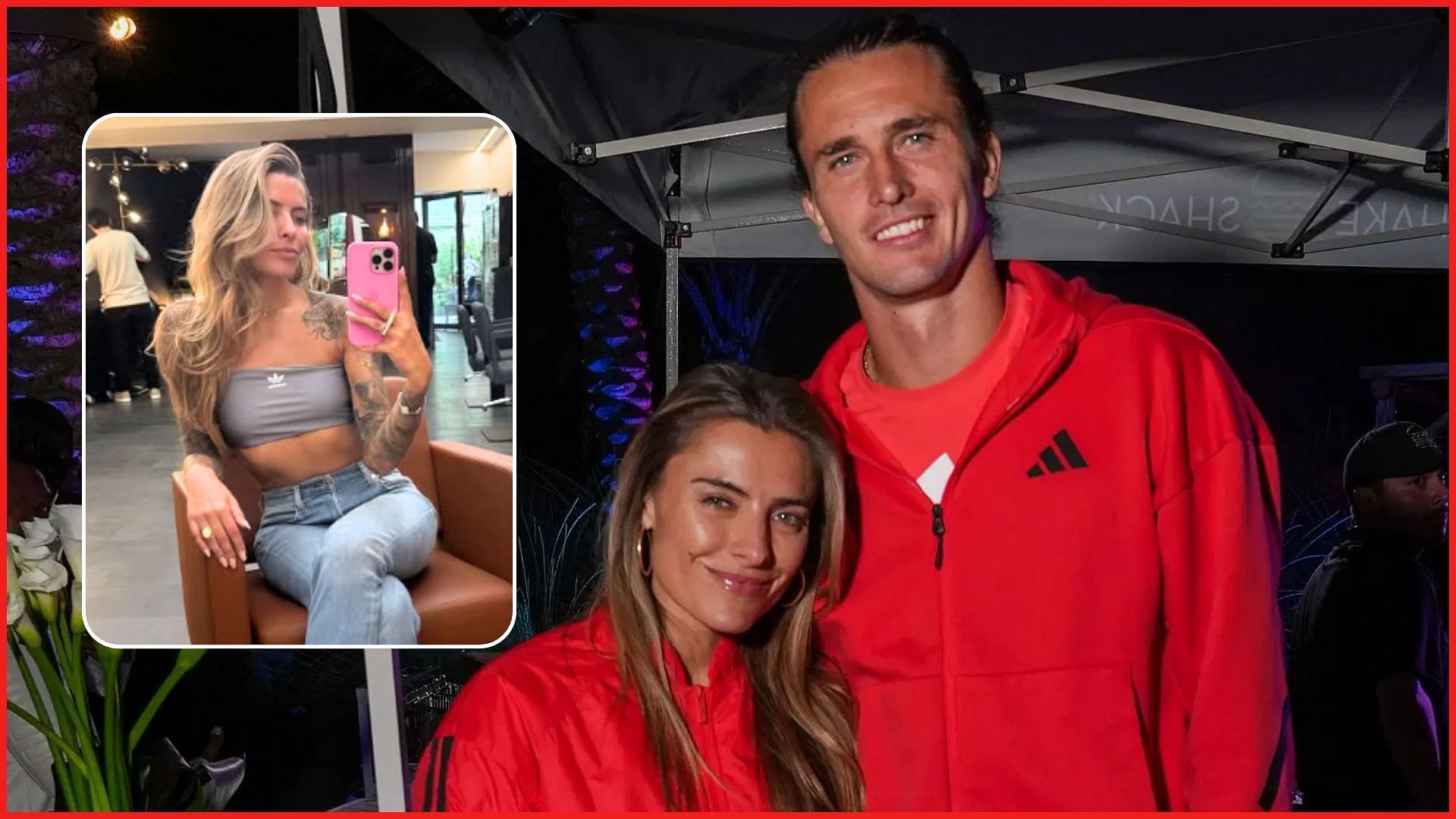 Alexander Zverev's girlfriend Sophia Thomalla debuts new look after returning to Germany from Paris