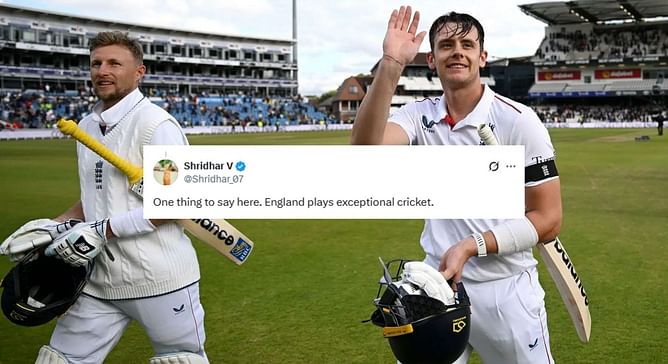 "Exceptional cricket" - Fans react as Ben Stokes-led side chase 371 in ENG vs IND 2025 1st Test