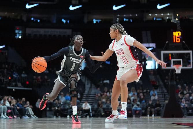 LSU commit ZaKiyah Johnson drops 2-word reaction to candid snaps from KY vs INDY Jr. All-Star game