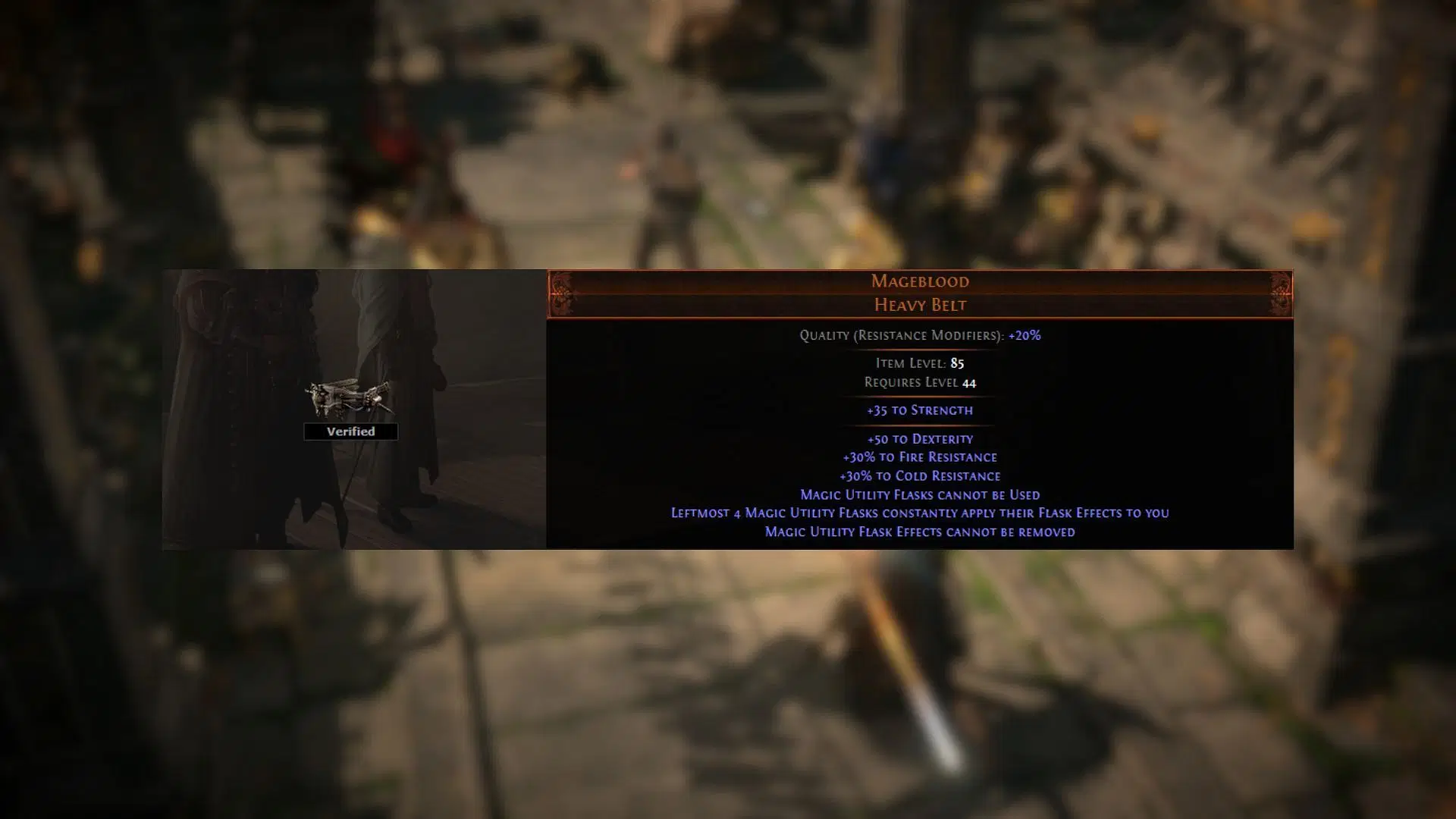 One of the most powerful uniques in PoE (Image via Grinding Gear Games)