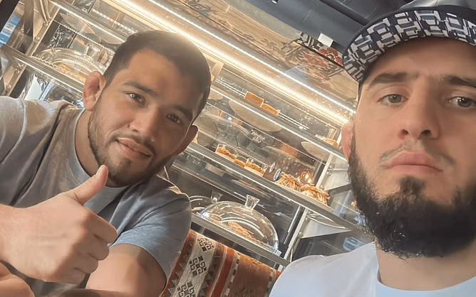 Islam Makhachev introduces "real first guy" to take him up on his iconic Dagestan training offer