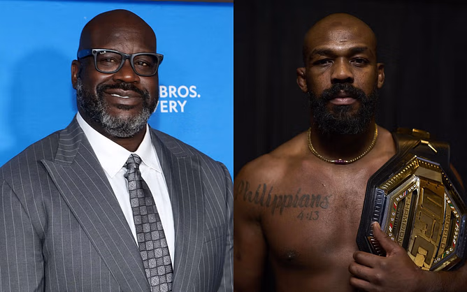 Jon Jones advised to get mentored by NBA legend Shaquille O'Neal for a successful post UFC career: "Make crazy amount of money"
