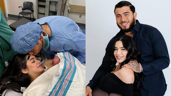 "After 38 hours in labor" - Francisco Alvarez's wife Nahomi Rojas pens heartwarming message post birth of daughter Renata