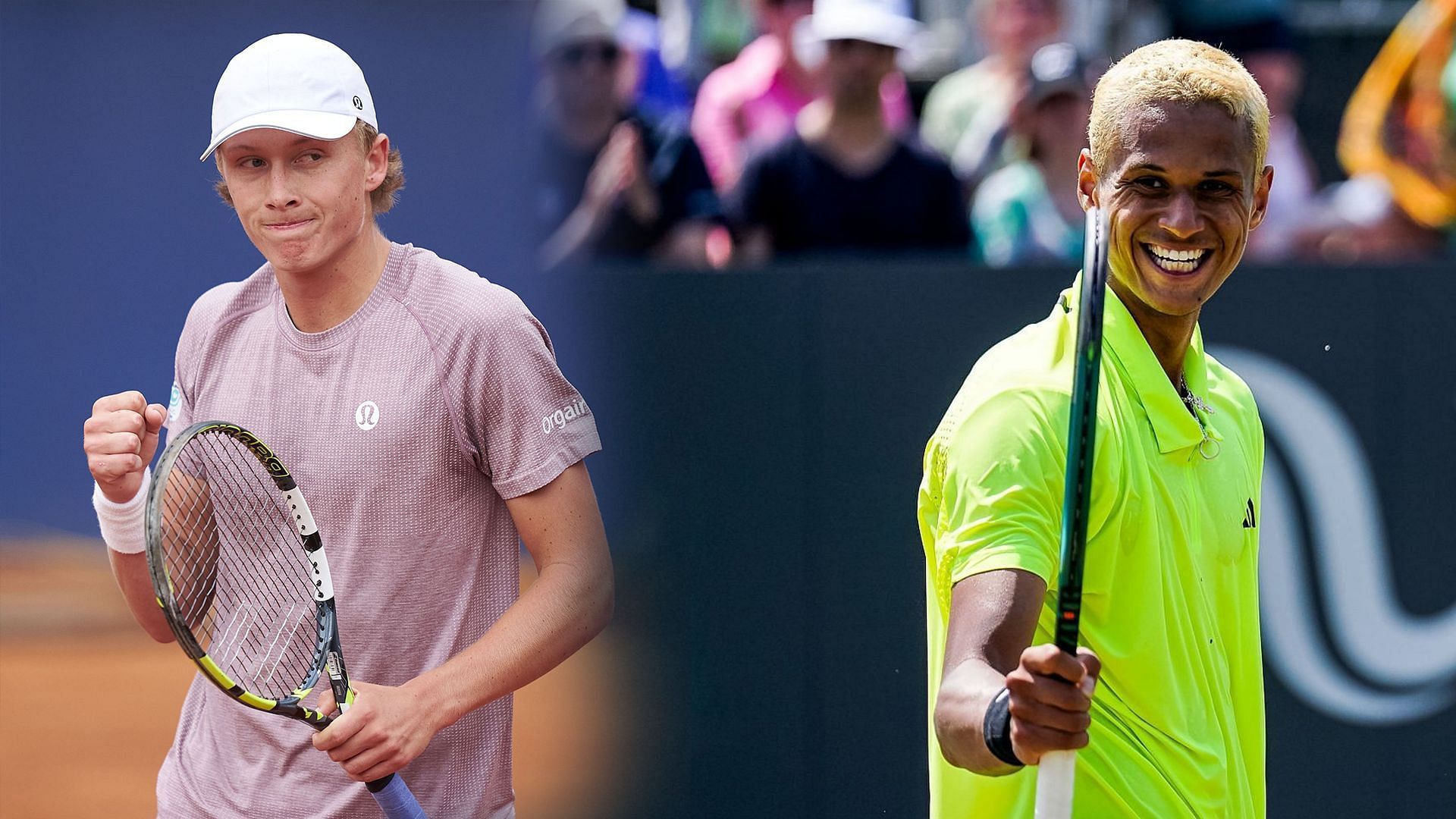 Ethan Quinn and Gabriel Diallo will be in action on Day 3 of the Mallorca Championships 2025. (Photos: Getty)