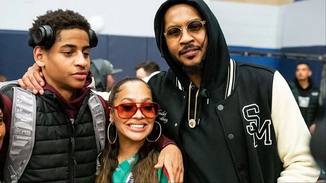 "'She stood tall': Carmelo Anthony hails ex-wife La La for holding off on their son Kiyan’s IG activity until the time was right