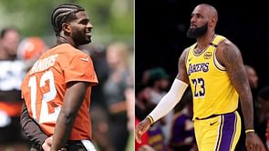 "Comparing LeBron James and Shedeur Sanders is diabolical": Fans erupt as Browns rookie's 101mph speeding ticket drama mirrors Lakers star's incident
