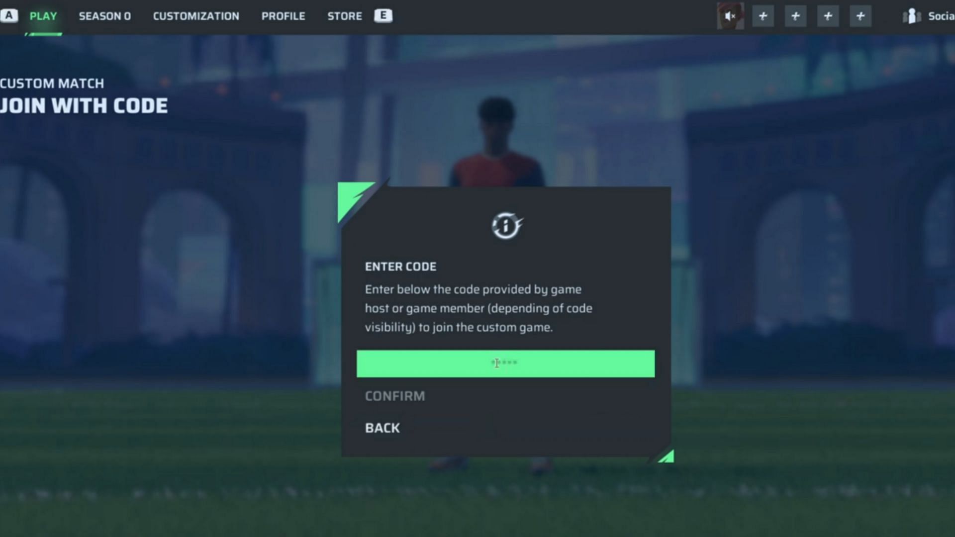 Joining a Custom Match (Image via Sloclap)
