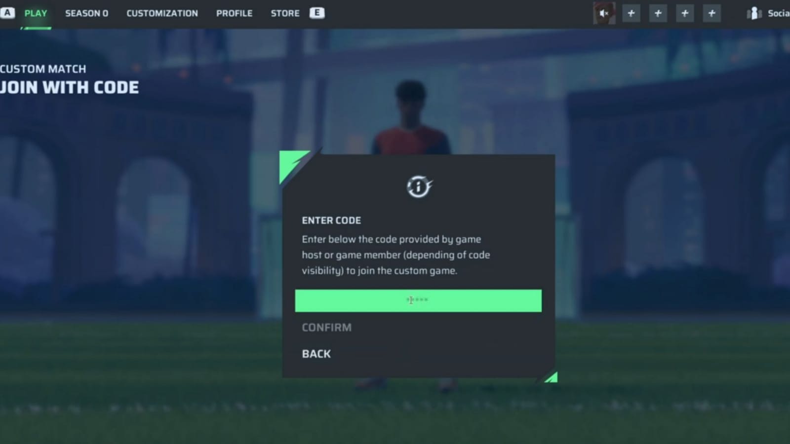 Rematch guide: How to create or join a Custom Match