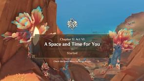 Genshin Impact 5.7: A Space and Time for You quest recap