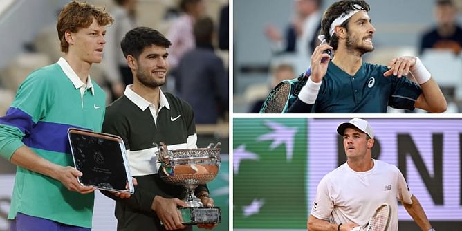 ATP Rankings Update after French Open: Jannik Sinner holds on to No. 1 spot despite Carlos Alcaraz's win, Lorenzo Musetti & Tommy Paul make big moves