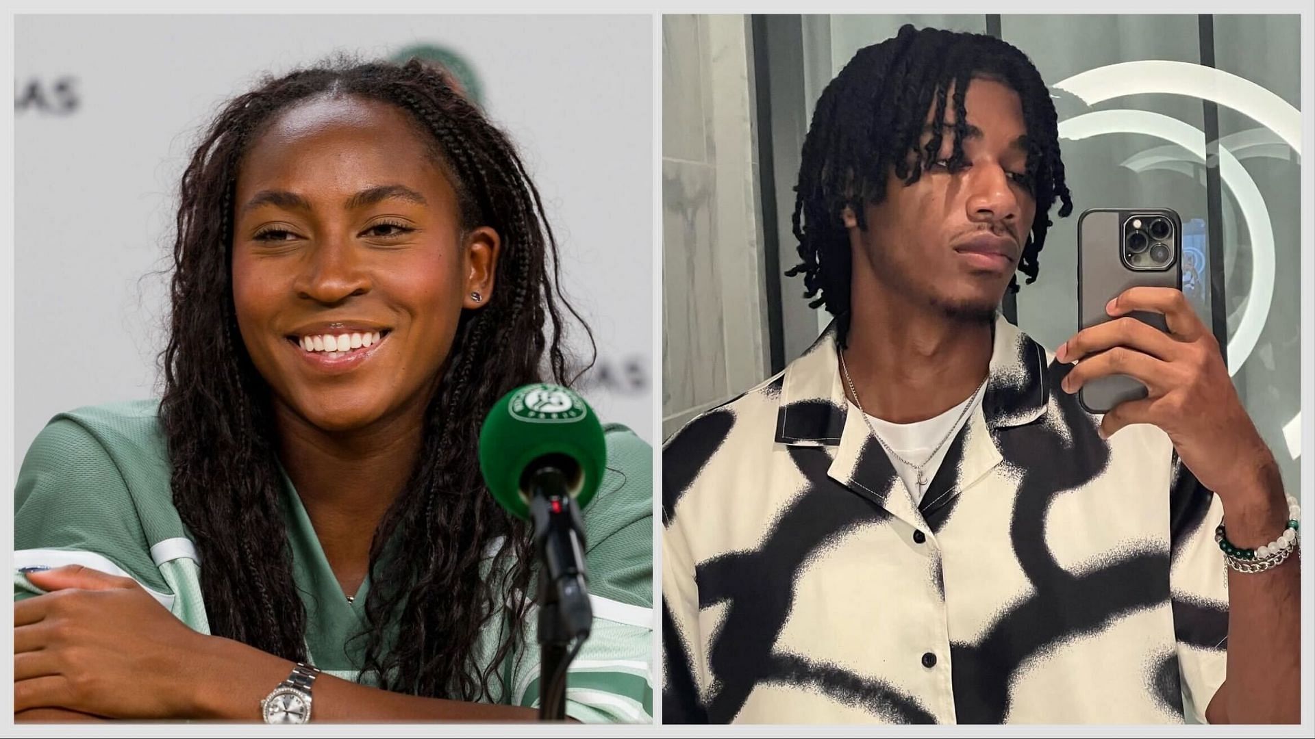 Coco Gauff and Jalen Sera go public with their relationship - (Source: left/Getty, right/INSTAGRAM)