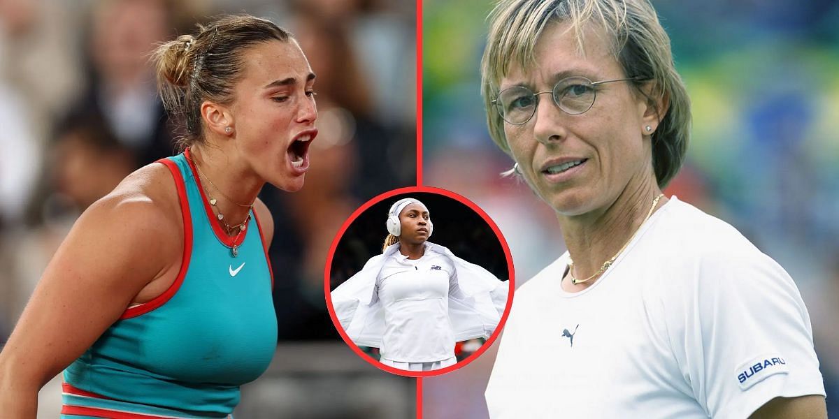 Ahead of French Open final vs Coco Gauff, Aryna Sabalenka draws huge comparison to Martina Navratilova (Source: Getty)