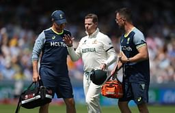 Steve Smith walks off the field with a finger injury after dropping Temba Bavuma on Day 3 of SA vs AUS WTC 2025 Final [Watch]