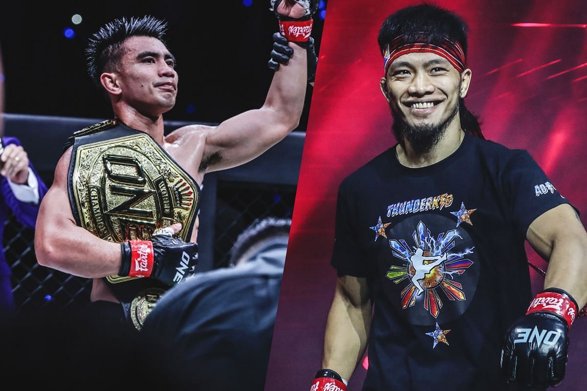 Joshua Pacio (L) and Lito Adiwang (R) | Image credit: ONE Championship