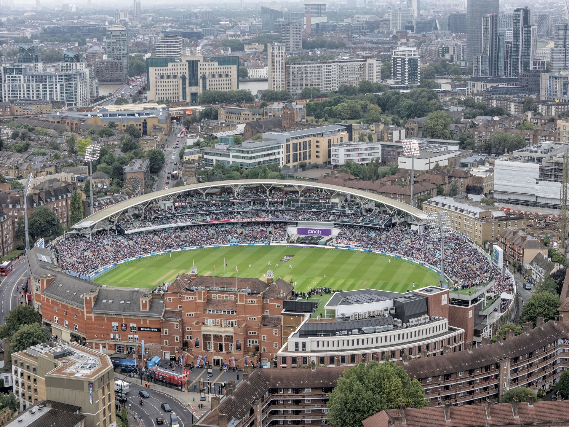 The Oval Cricket Ground, London. - Source: Getty
