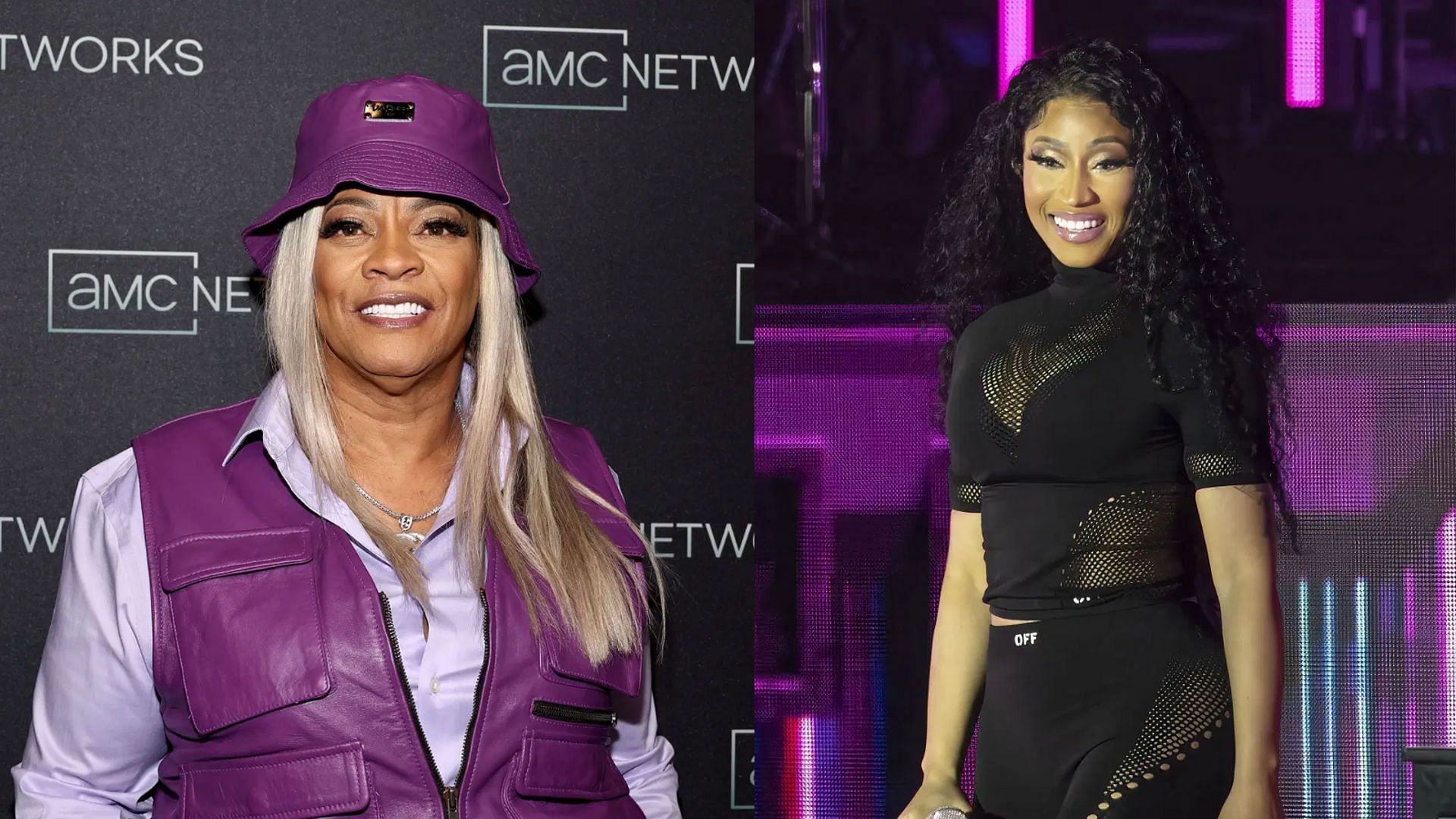Deb Antney and Nicki Minaj (Image via Getty)