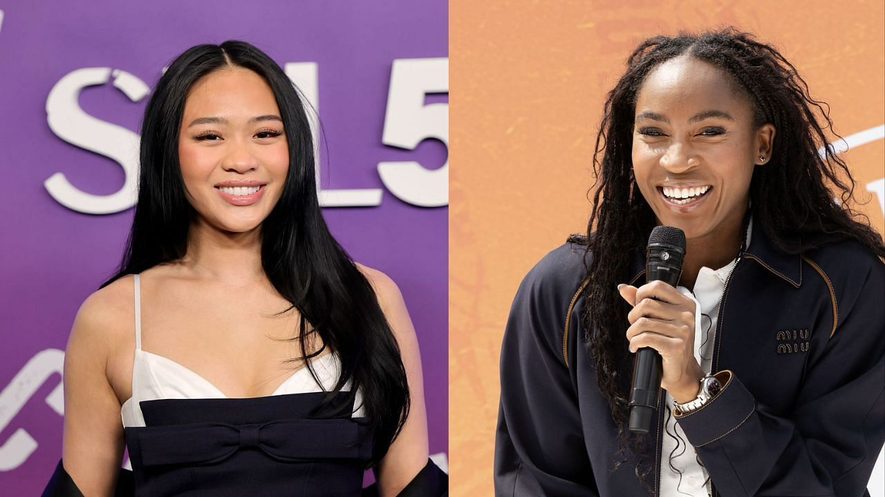Suni Lee and Coco Gauff