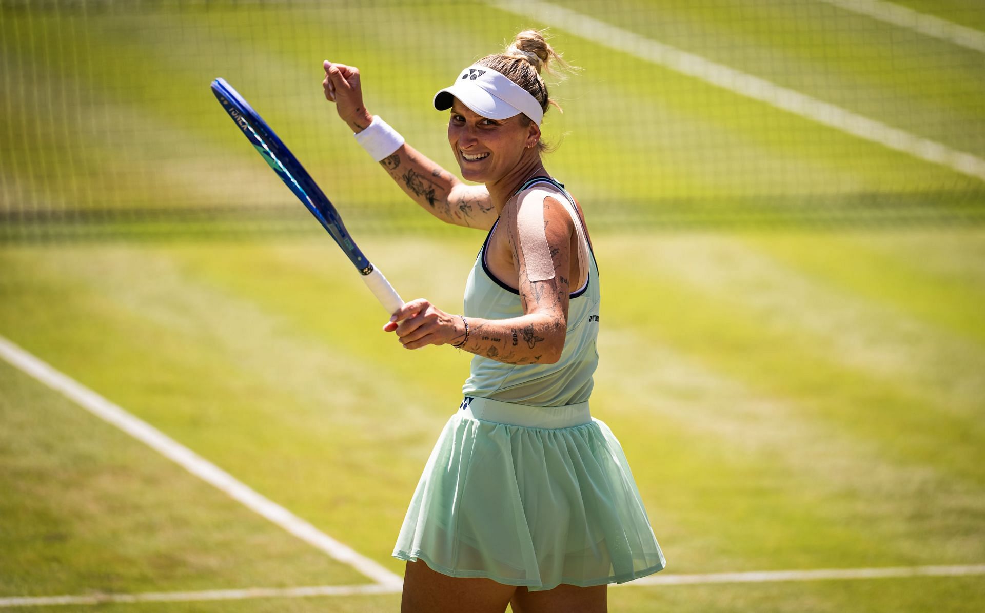 Vondrousovo está em sua primeira final desde 2023 Wimbledon. (Fonte: Getty)