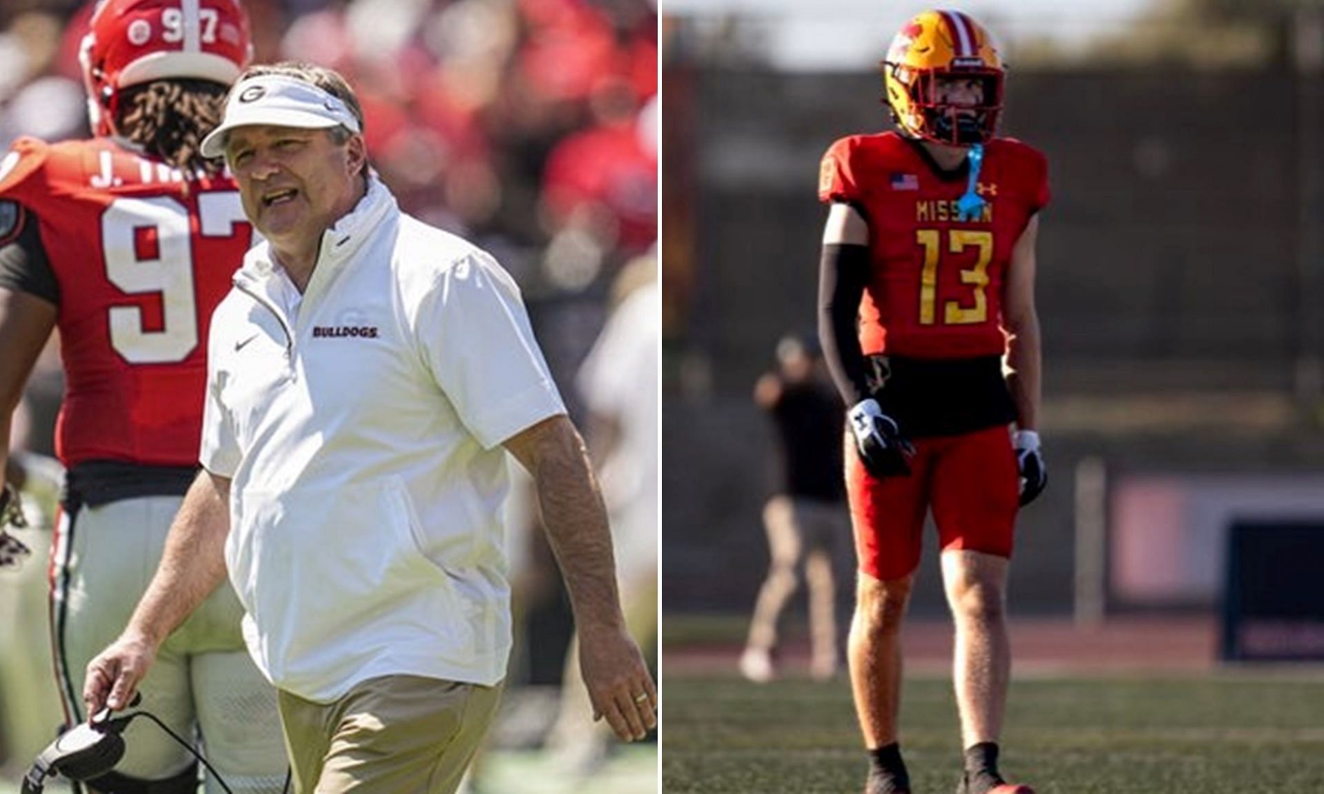 Kirby Smart and Georgia take on huge blow. (Picture Credit: Imagn &amp; Spafford
