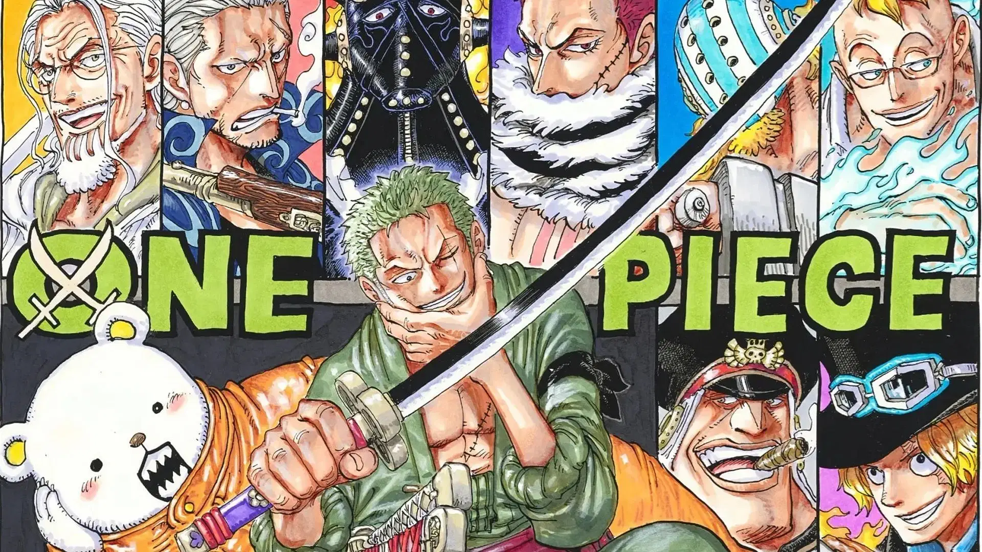 The official &quot;number twos&quot; in One Piece (Image via Shueisha)