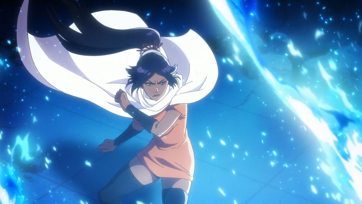Megan Thee Stallion Megan Thee Stallion’s Yoruichi cosplay at Dreamcon