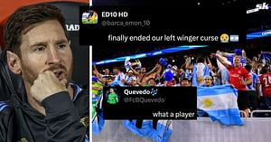 “Finally ended our left winger curse”, “What a player” - Fans thrilled after watching Lionel Messi’s Argentina teammate in 1-0 win over Chile