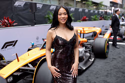 Suni Lee, Lindsey Vonn and others steal the show on the red carpet at 'F1: The Movie' premiere