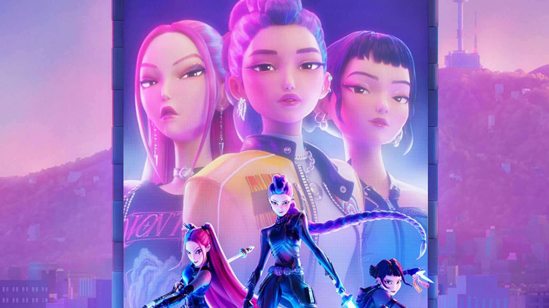 KPop Demon Hunters soundtrack hits global peak (Image via Netflix Tudum
