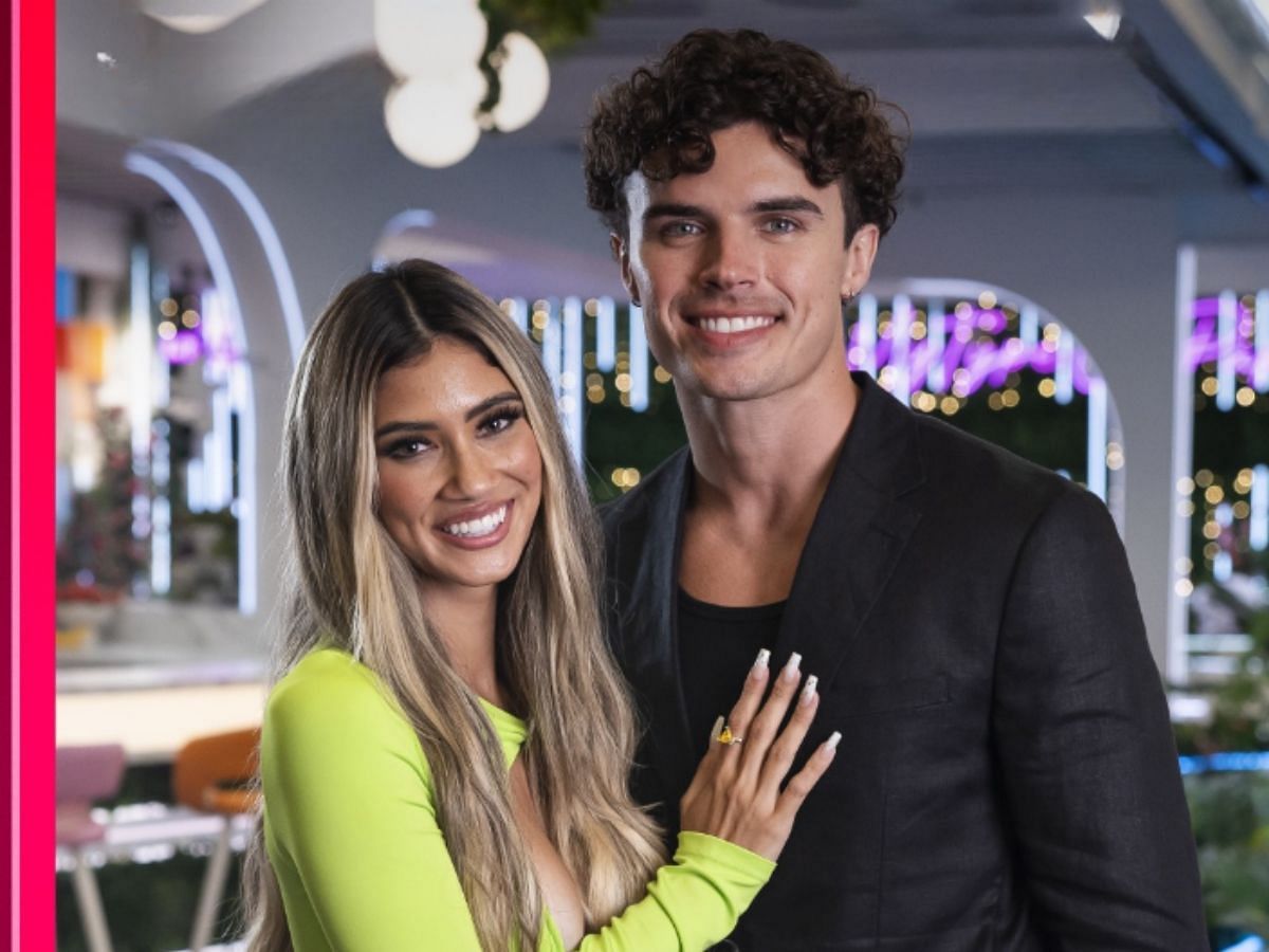 Love Island USA Belle-A and Nicolas (Image via Instagram/@loveislandusa)