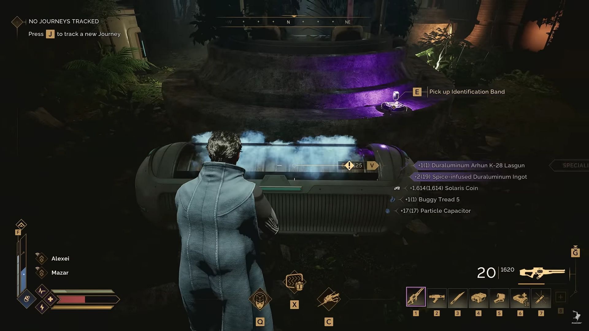 Pick up Arhun K-28 Lasgun schematic from Eco Labs (Image via Funcom)