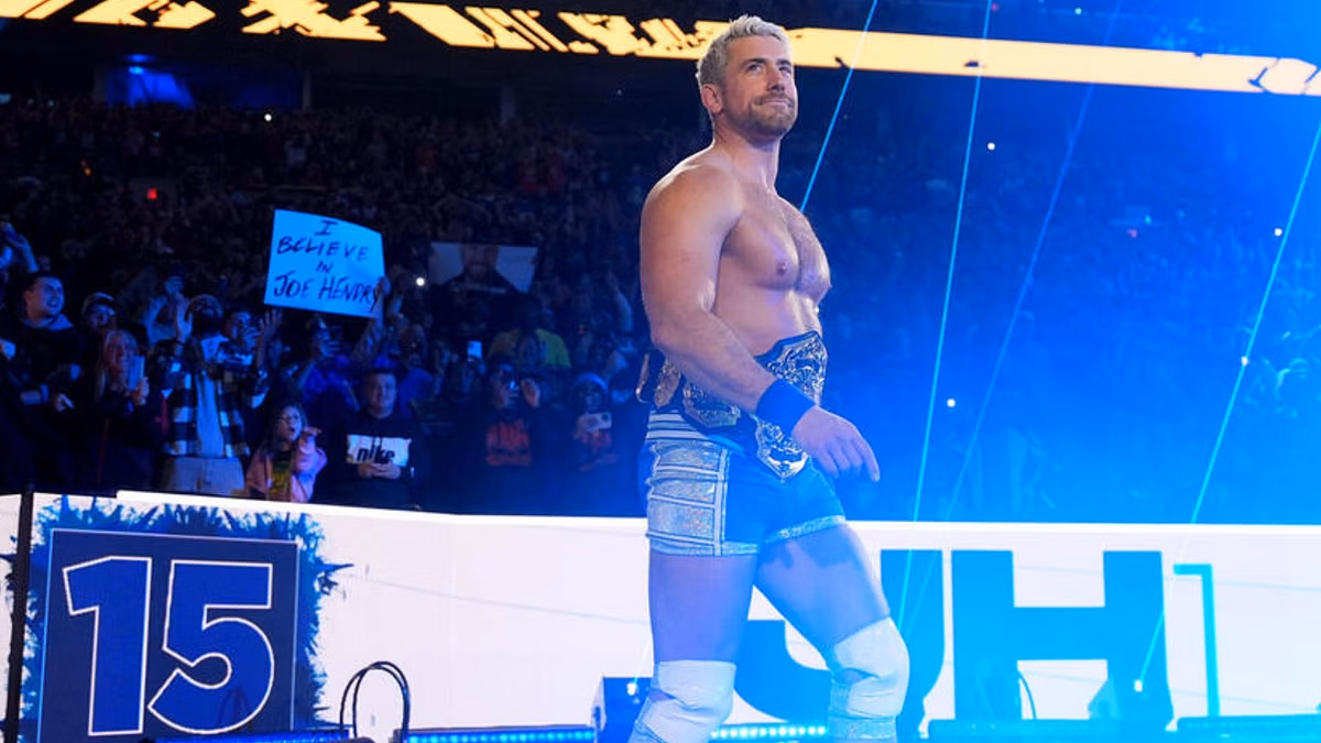 "I almost shed a tear"- 9-time champion reveals how he felt when Joe Hendry entered the WWE Royal Rumble